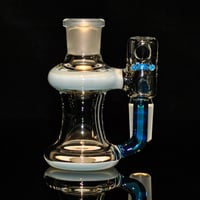 Image 1 of TRANSPARENT MARINA > DENSE WHITE SATIN & TRANSPARENT MARINA 18x18 DRY ASH CATCHER