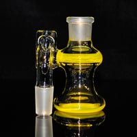 Image 2 of YELLOW OPAL > ICY WHITE SATIN & BLUE STARDUST 18x18 DRY ASH CATCHER