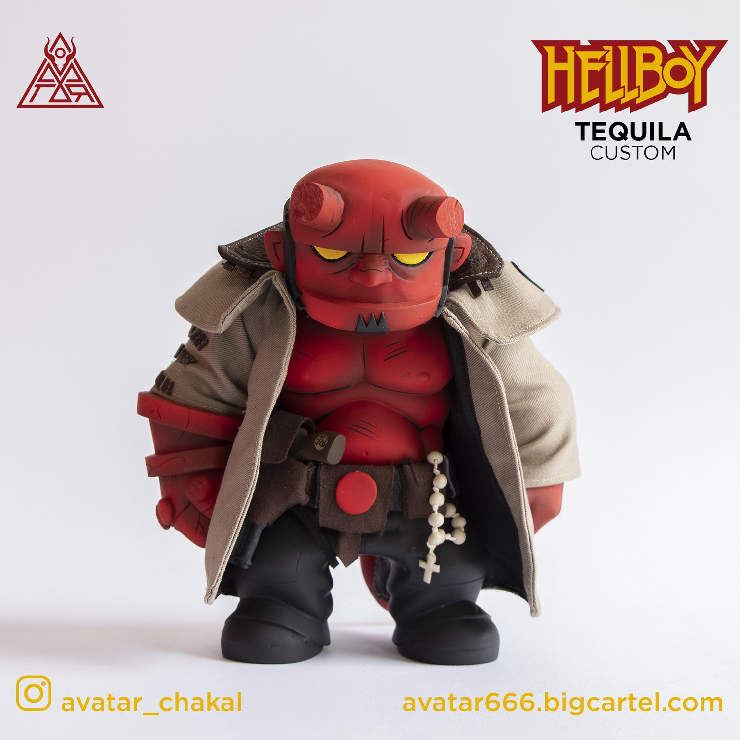 Image of Hellboy - Tequila custom
