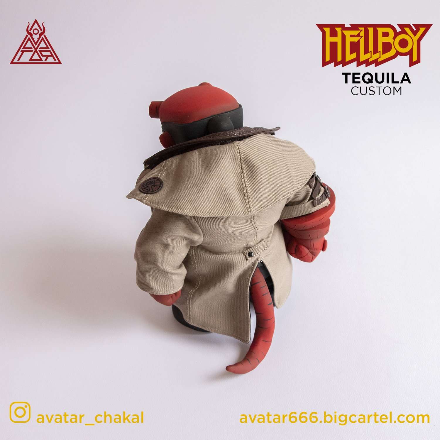 Image of Hellboy - Tequila custom