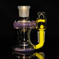 Image 1 of WILDBERRY > ICY WHITE SATIN & ROSWELL 18x18 DRY ASH CATCHER