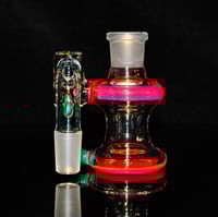 Image 2 of NEO > DENSE ORANGE & WINTERGREEN 18x18 DRY ASH CATCHER