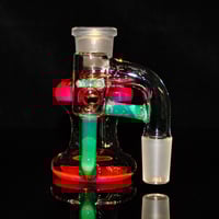Image 3 of NEO > DENSE ORANGE & WINTERGREEN 18x18 DRY ASH CATCHER