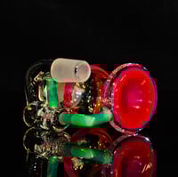 Image 5 of NEO > DENSE ORANGE & WINTERGREEN 18x18 DRY ASH CATCHER