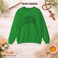 Image 7 of Jesus Crewneck Sweatshirt — Classic Christian Faith Pullover