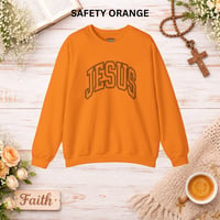 Image 8 of Jesus Crewneck Sweatshirt — Classic Christian Faith Pullover