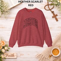 Image 10 of Jesus Crewneck Sweatshirt — Classic Christian Faith Pullover