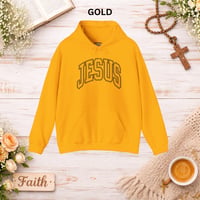 Image 10 of Jesus Hoodie - Minimalist Faith Pullover