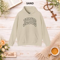 Image 11 of Jesus Hoodie - Minimalist Faith Pullover