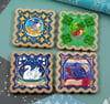 Embossed Wood Magnets