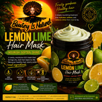 Image 1 of Lemon Lime Hair Mask 8oz