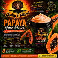 Image 1 of Papaya Hair Mask 8oz