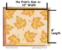 Image 3 of RnJ_MapleLeaf_Ora UnFramed Print