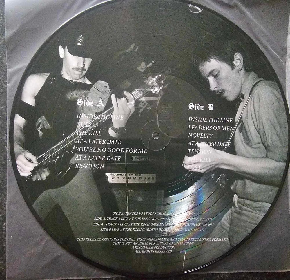 Image of WARSAW PICTURE DISC LP