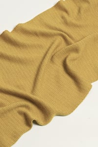 Image 4 of set of baby alpaca fine wide scarfs _ honey