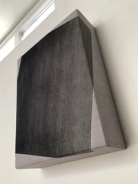 Image 3 of stitched silk composition (black) 3d