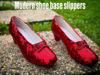 Image 2 of Dorothy's Ruby Slippers The wizard of Oz inspired replicas (modern wearable version) 