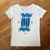 Blue Corn Sovereignty Swoop Tee