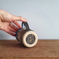 Image 5 of Waves Sgraffito Mug #3