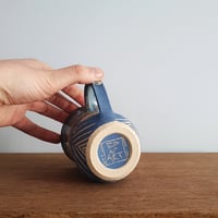 Image 5 of Waves Sgraffito Mug #5