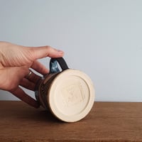 Image 5 of Waves Sgraffito Mug #8