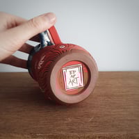 Image 5 of Ci Hela. Hunting Hound Sgraffito Mug 