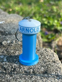 Arnold Water Tower Keychain (Blue)