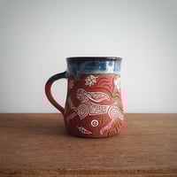 Image 1 of Yr Ysgyfarnog Gwyllt. The Wild Hare Mug