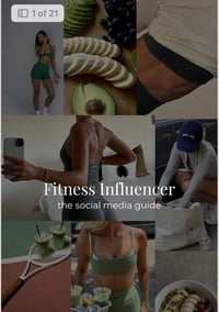 Become A Fitness Influencer E-Book