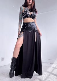 Image 1 of M/L Croc Maxi Skirt (ready to ship)