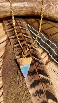 Pous de Lleo - Collana Artigianale in Legno e Resina