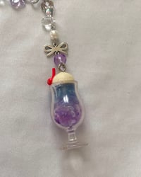 Image 6 of fruit soda sundae float keychains