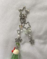 Image 7 of fruit soda sundae float keychains