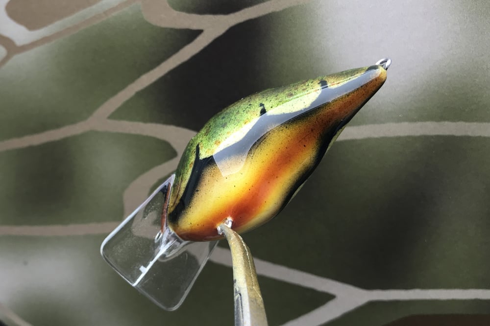 Custom Airbrushed S-CRANK 1.5 Squarebill Crankbait 909 - Image 4