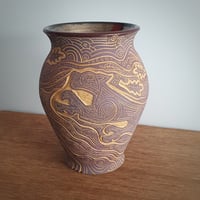 Image 2 of Hound and the Hare Vase