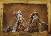 ANNE BACHELIER - 'LES MAGICIENS' - MIXED MEDIA