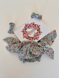 Image 3 of Bikini en liberty Eloise blue