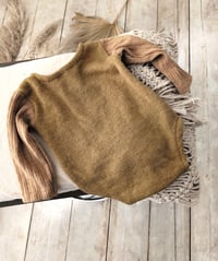 Image 2 of Baby Boy bodysuit Adrien for photoshoot | camel beige | 0-3 months