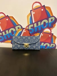 Blue Louis Vuttion Wallet 