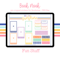 Image 5 of Book Nook Digital Sticker Set