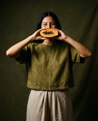 Image 1 of "ALMA" Shirt -Lime