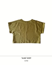 Image 2 of "ALMA" Shirt -Lime