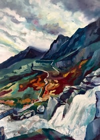 Afon Cwmorthin, Waterfalls [Original]