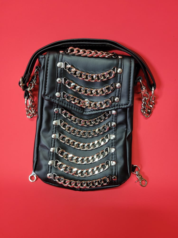 Image of CHAIN BAG SILVER