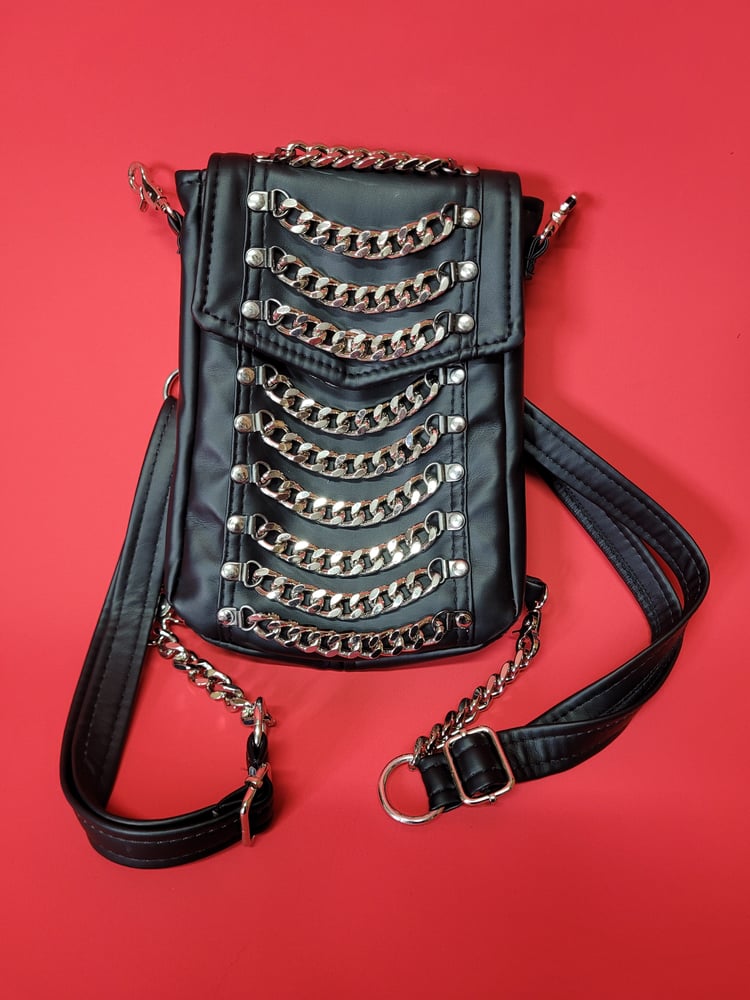 Image of CHAIN BAG SILVER