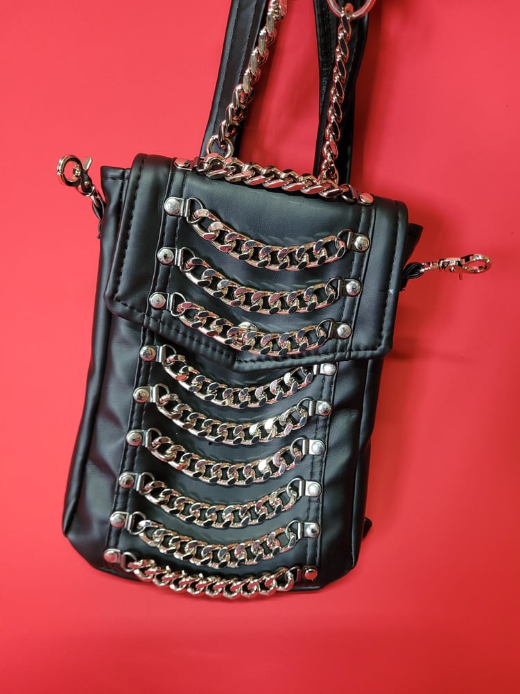 Image of CHAIN BAG SILVER