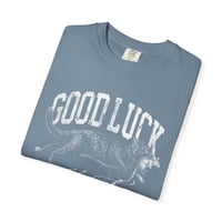Image 6 of Good Luck With That vintage cat Graphic Tee T-Shirt | Garment-Dyed