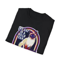 Image 4 of My Cat Is a Bills Fan T-Shirt 