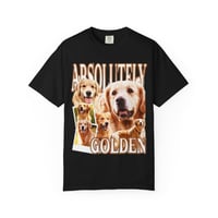 Image 1 of Absolutely Golden Labrador Collage T-Shirt | Golden Retriever Tee