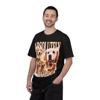 Image 4 of Absolutely Golden Labrador Collage T-Shirt | Golden Retriever Tee